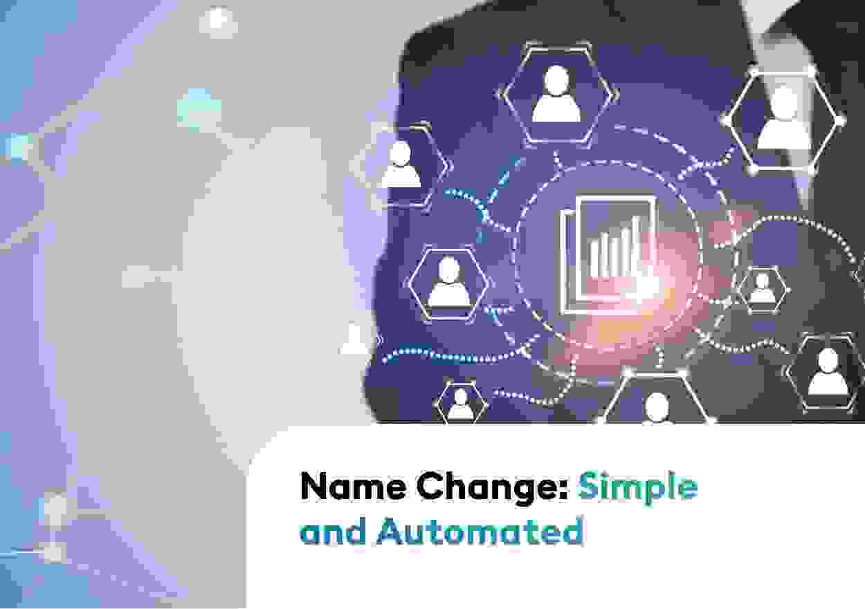 Name Change: Simple and Automated
